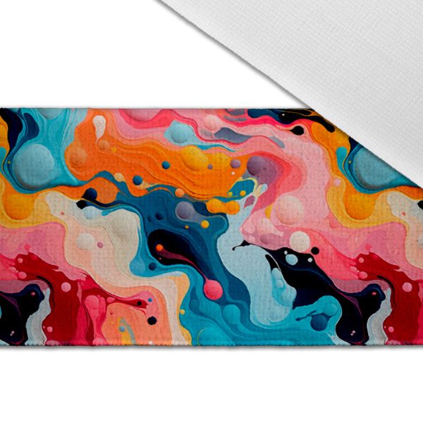 Panel med mönster 86 softshelloverall Ayman smält färg