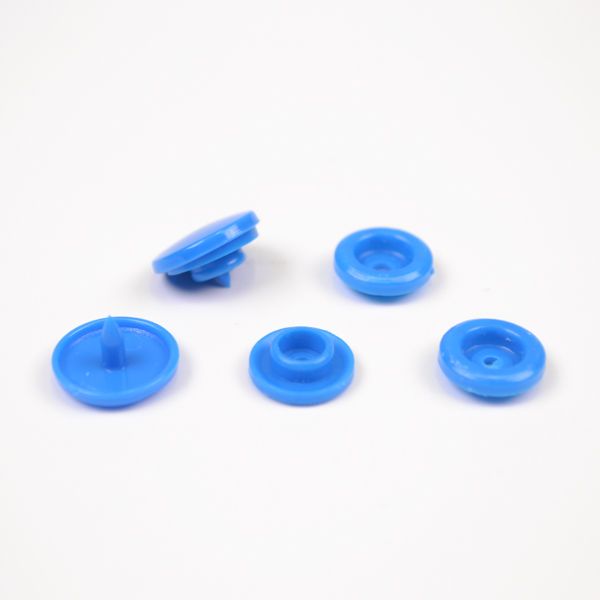 Nittryckknappar 10mm parisian blue - set 20 st