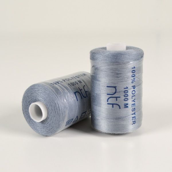 Polyester tråd NTF 1000 grå