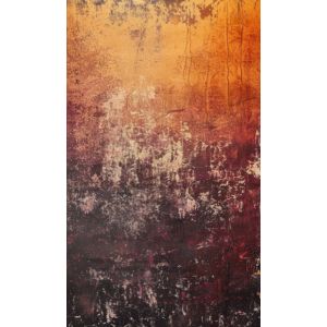 Fotobakgrund 160x265 cm vinröd-gul gammal vägg