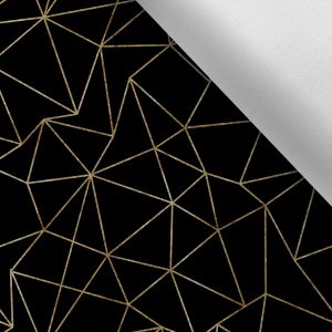 Vattentät polyester TD/NS med tryck geometriska mönster - Nola