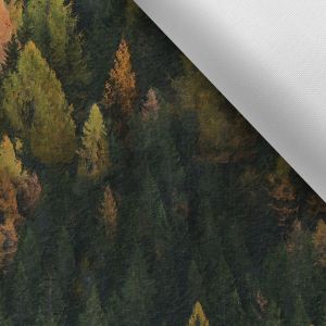 Vattentät polyester TD/NS med tryck målning skog