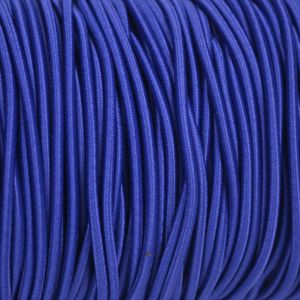Gummitråd 3 mm parisian blue
