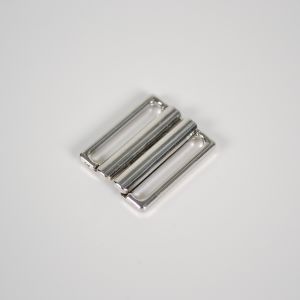 Knäppning för badkläder / flugor 18mm silver