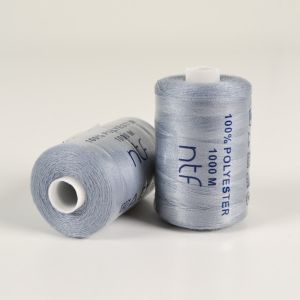 Polyester tråd NTF 1000 gråblå