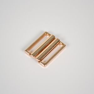 Knäppning för badkläder / flugor 18mm guld
