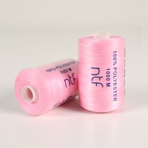 Polyester tråd NTF 1000 rosa