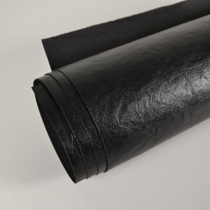 Tvättbar hantverkspapper/kraftpapper Max svart - lädereffekt