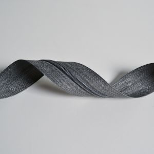 Spiraldragkedja TKY metervara #3 mm grå utan löppare