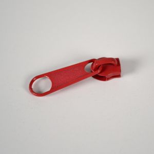 Metall dragkedjalöppare TKY med dragtapp #3 mm röd